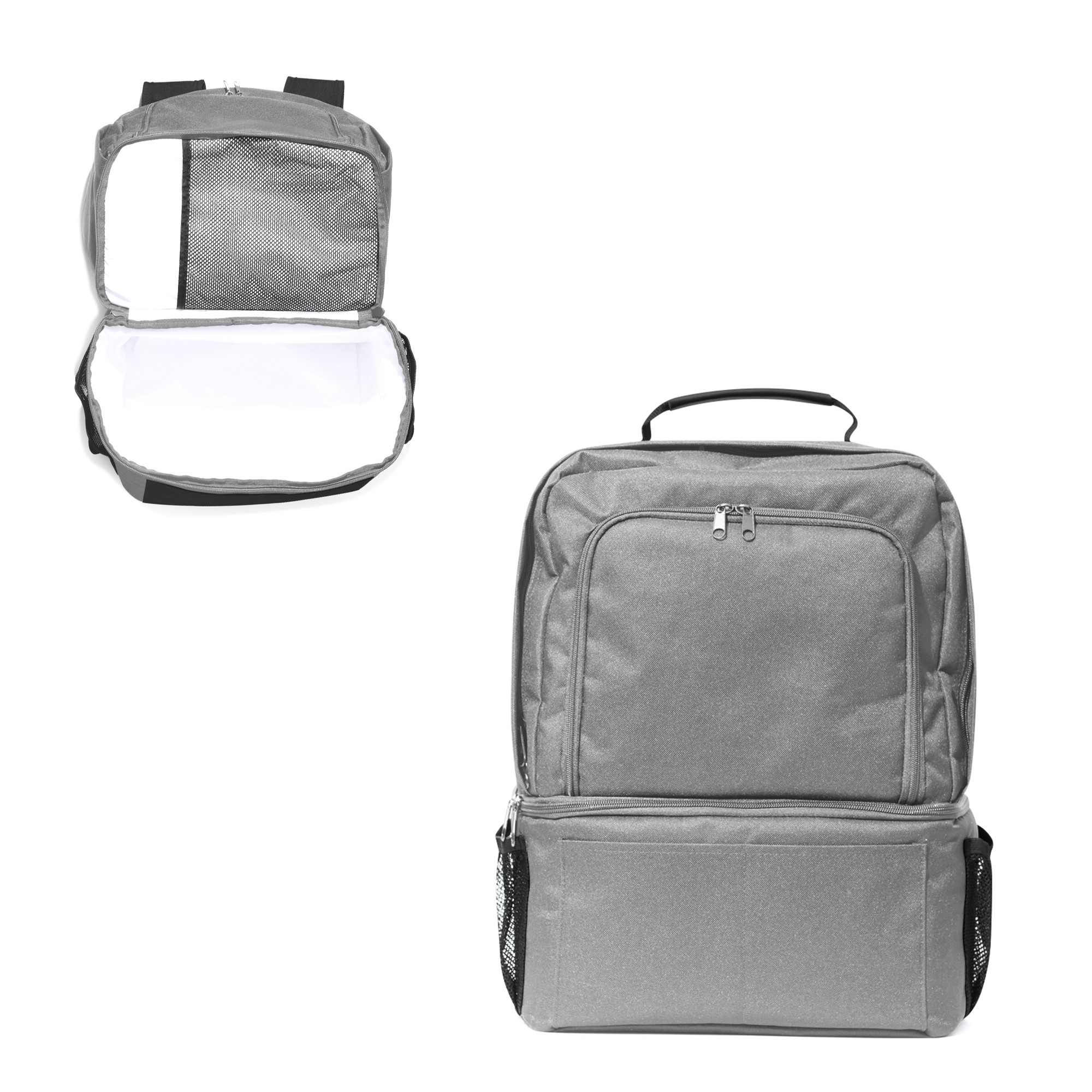 Cooler Backpack-600D Poly-12.5x17.8x8.