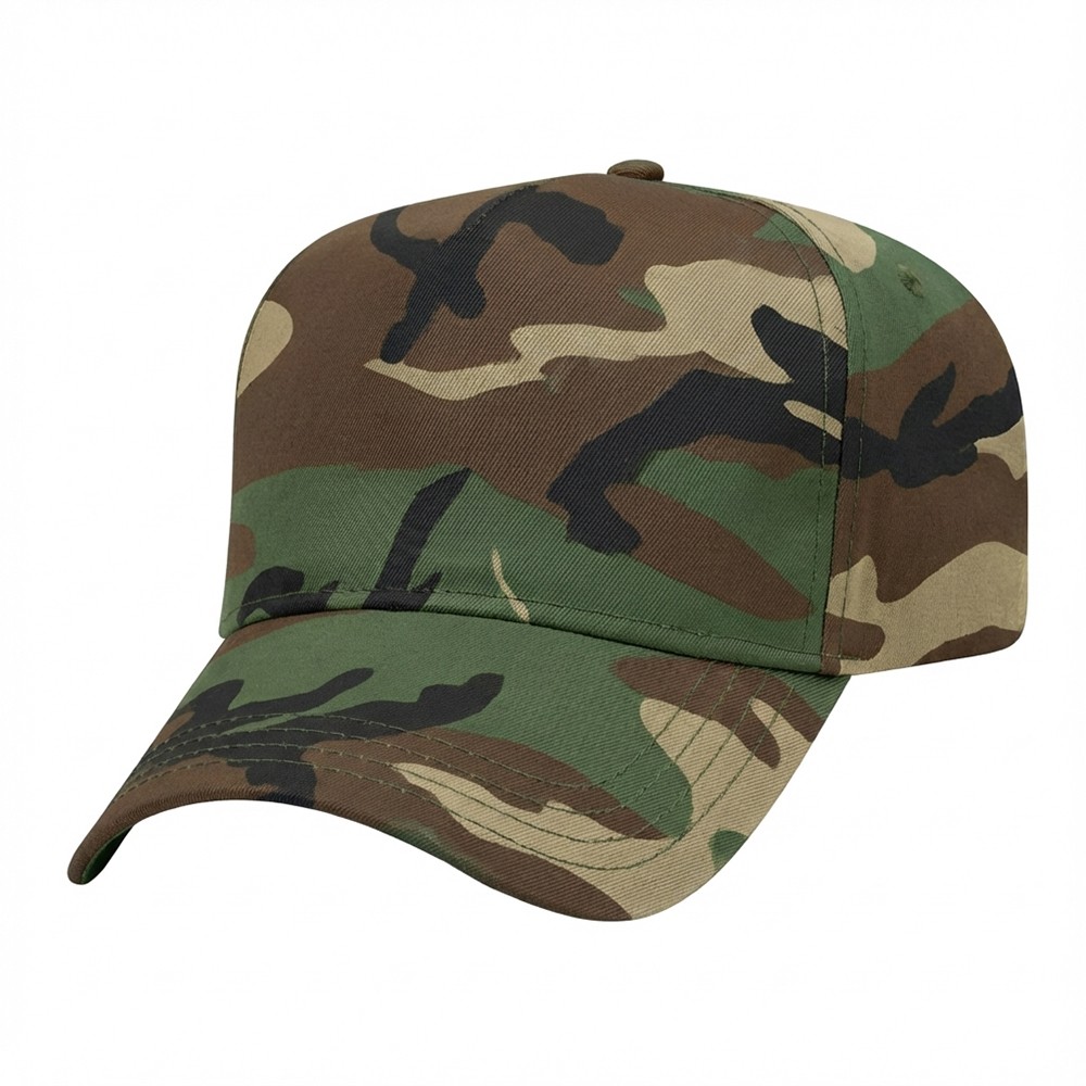 Solid Color Woodland Snapback Skate Cap