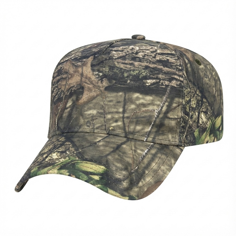 Solid Color RealTree/Mesh Snapback Skate Cap