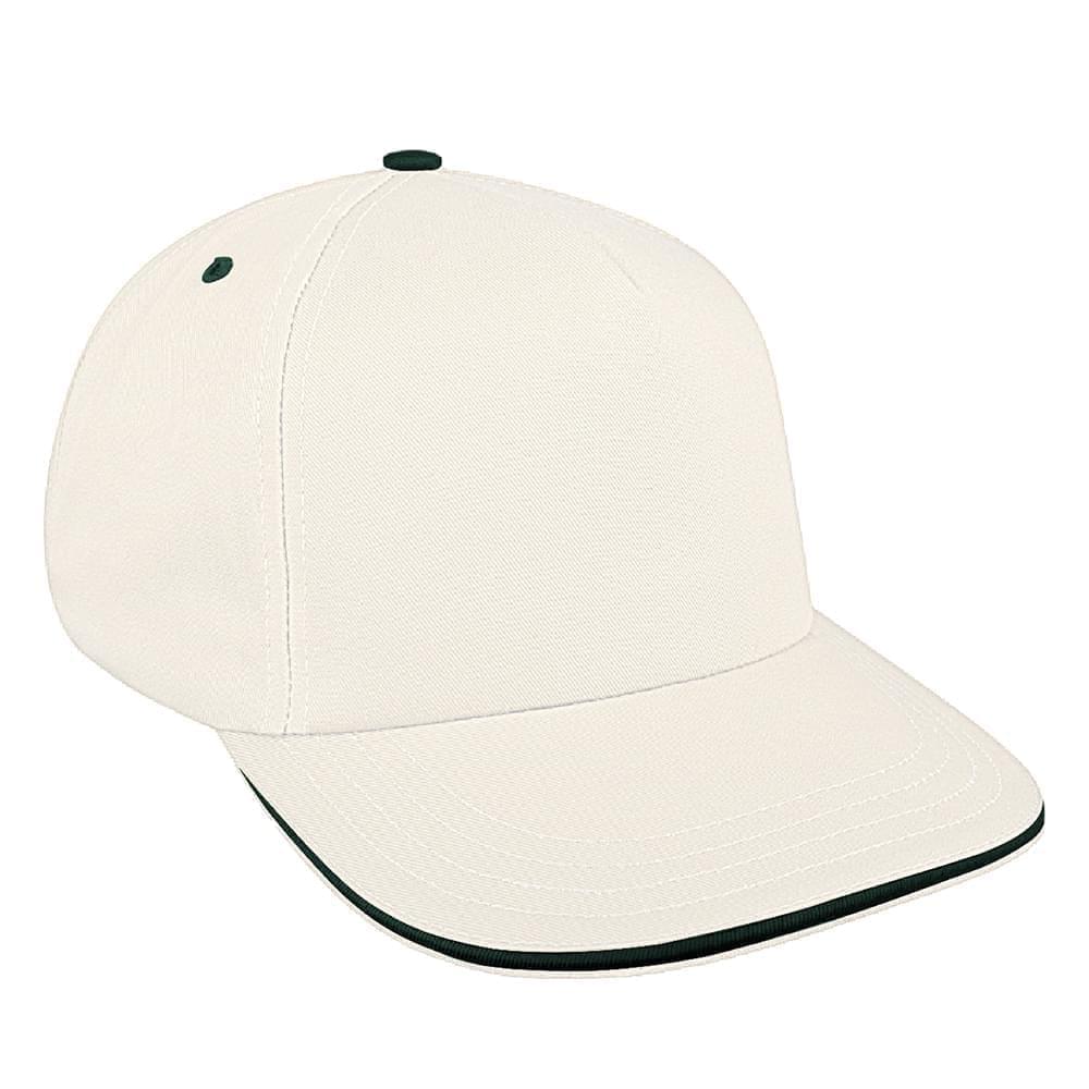 Sandwich Visor Brushed Slide Buckle Skate Hat