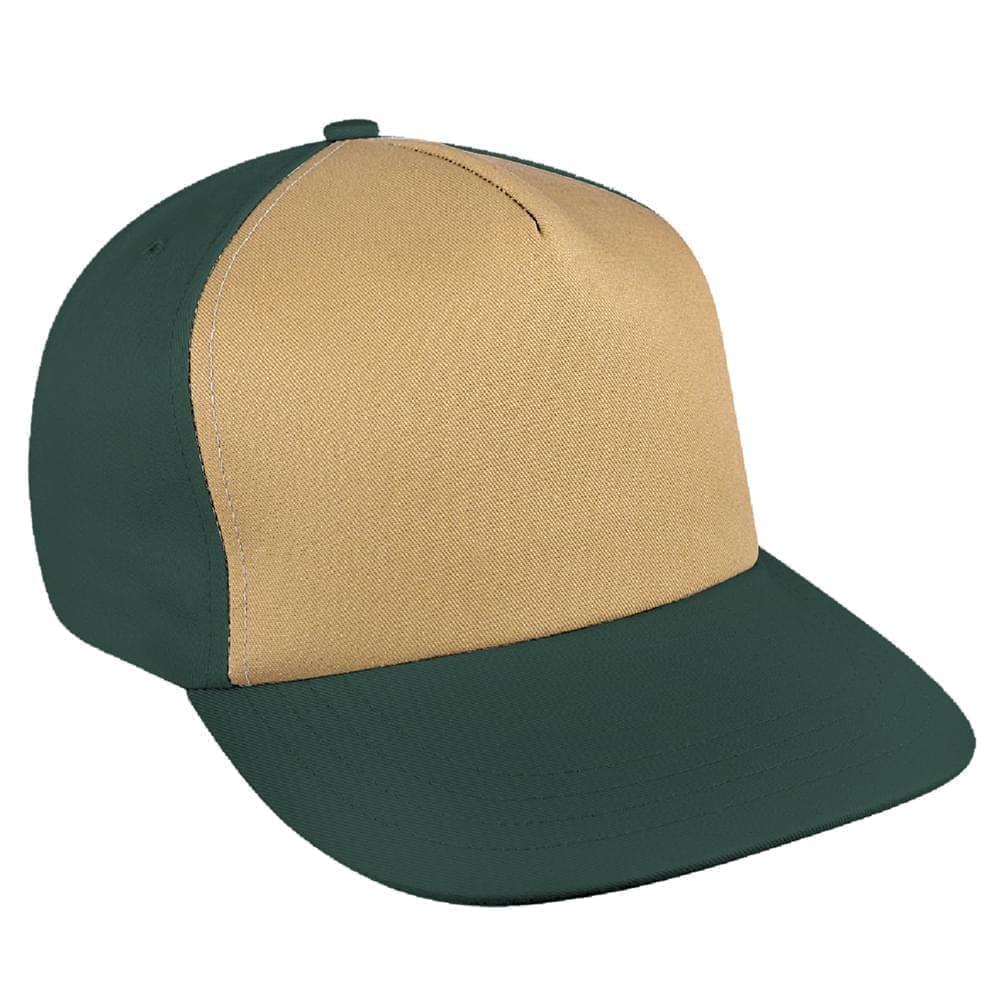 Contrast Front Ripstop Snapback Skate Hat