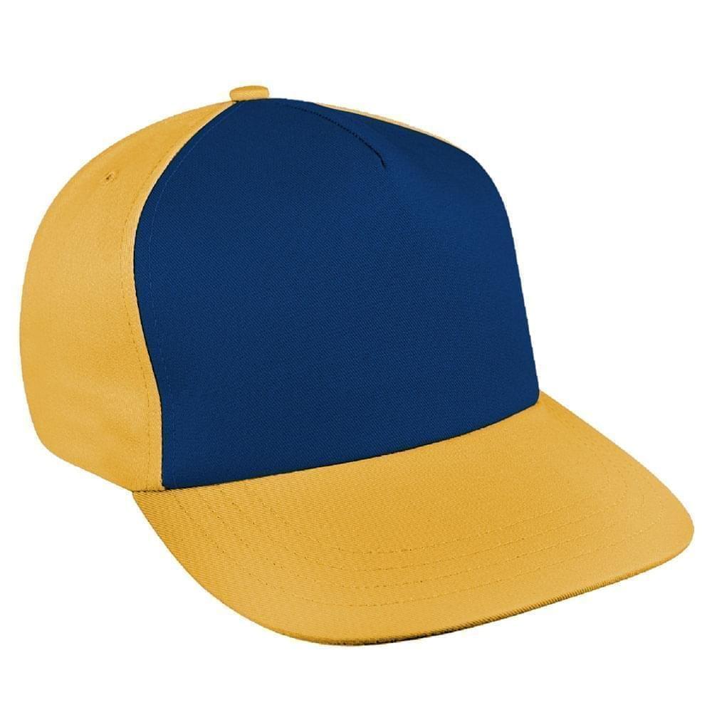 Contrast Front Brushed Snapback Skate Hat
