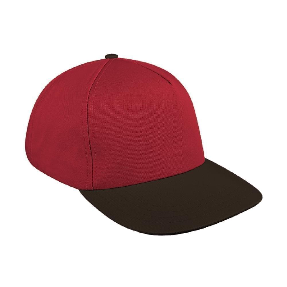 Two Tone Ripstop Self Strap Skate Hat