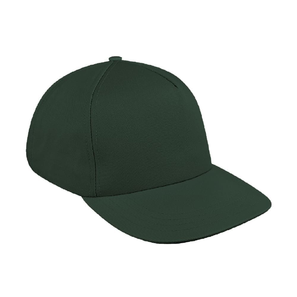 Solid Color Canvas Snapback Skate Hat