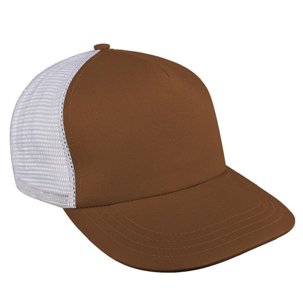 Contrast Mesh Back Meshback Snapback Skate Hat