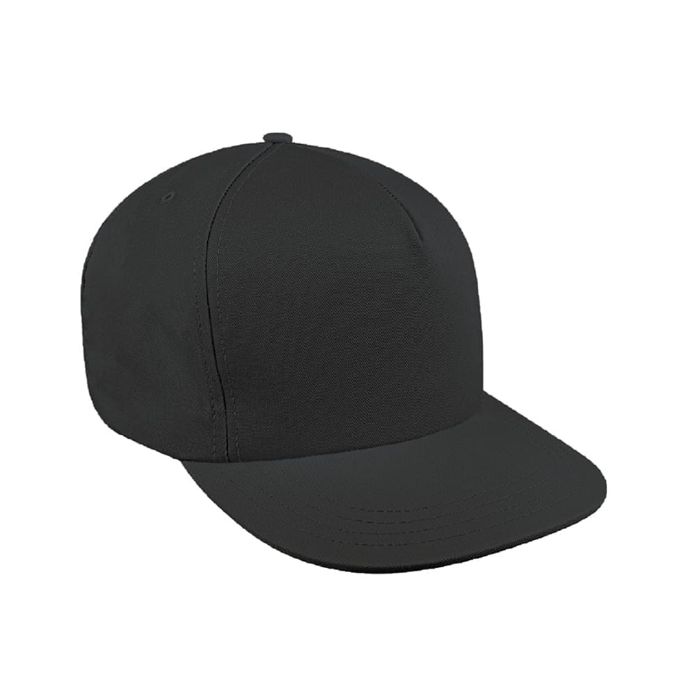 Solid Color Domestic Snapback 5 Panel