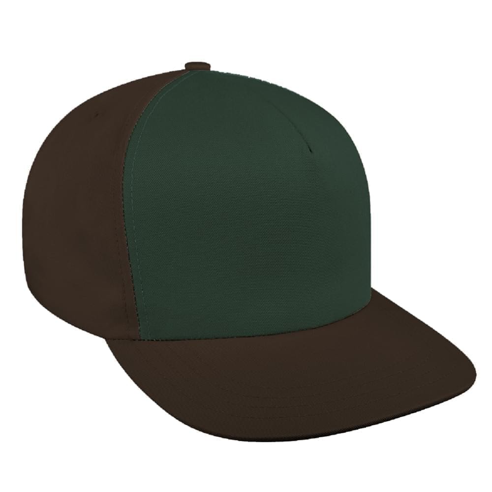 Contrast Front Domestic Snapback 5 Panel