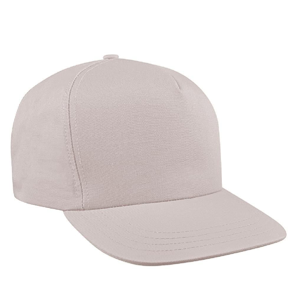 Solid Color Domestic Snapback 5 Panel