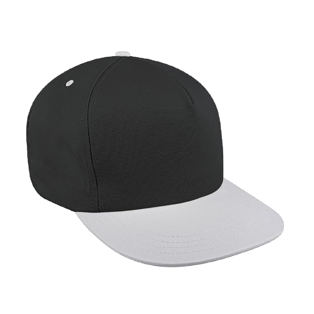 Two Tone Eyelets Organic Velcro Trucker