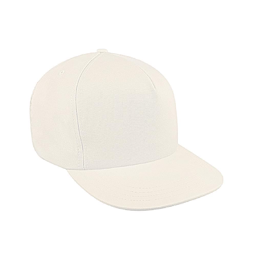 Solid Eyelets Denim Slide Buckle Trucker