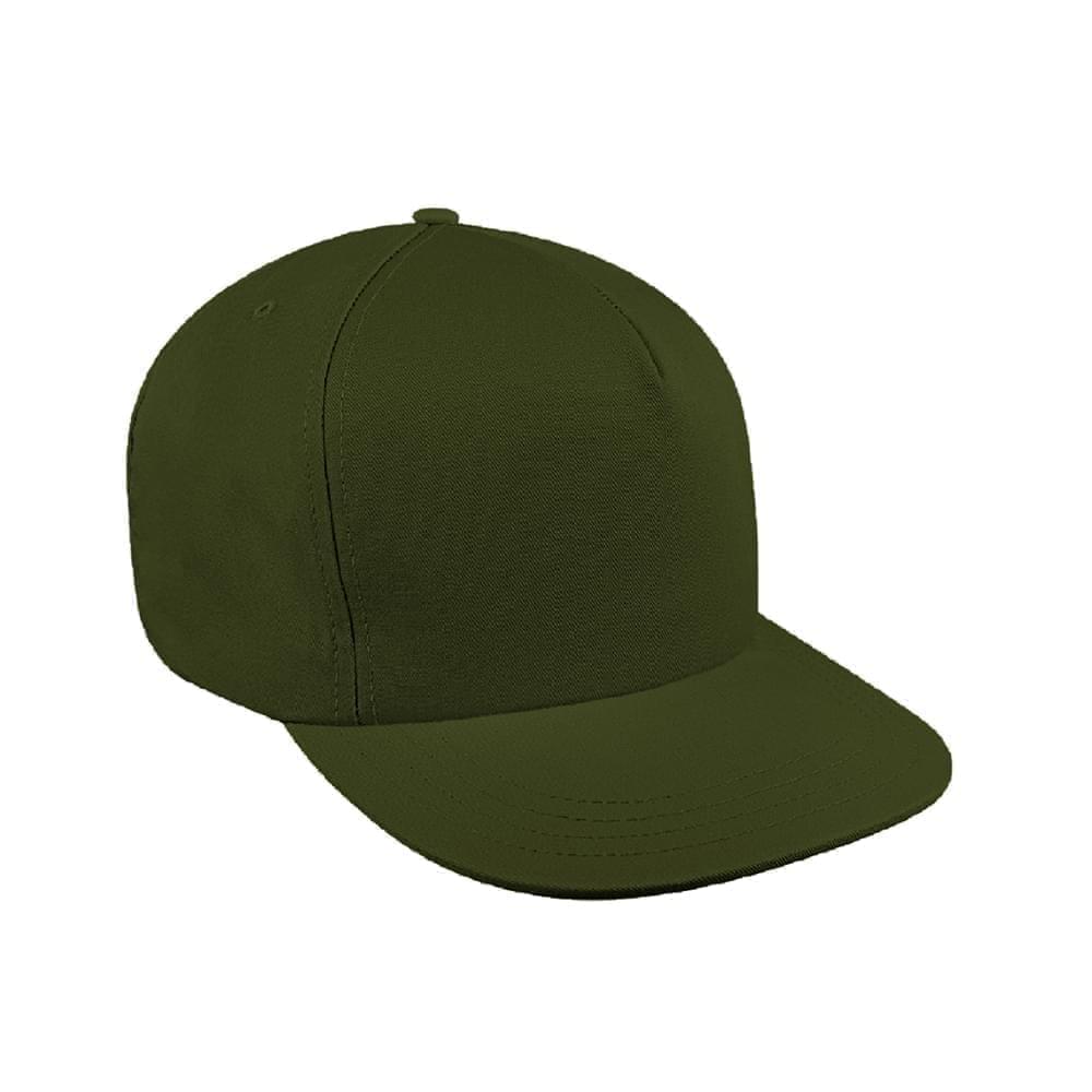 Solid Eyelets Ripstop Snapback Trucker