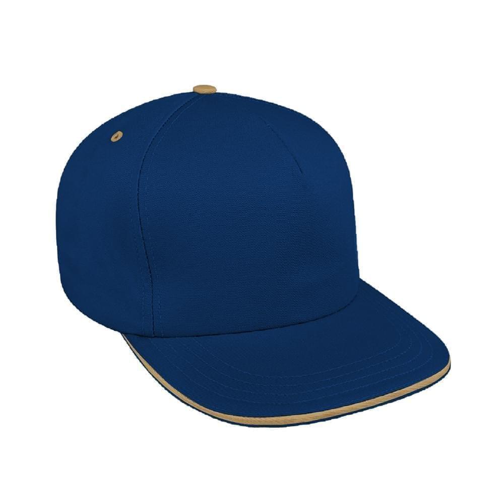 Sandwich Visor Canvas Self Strap Trucker
