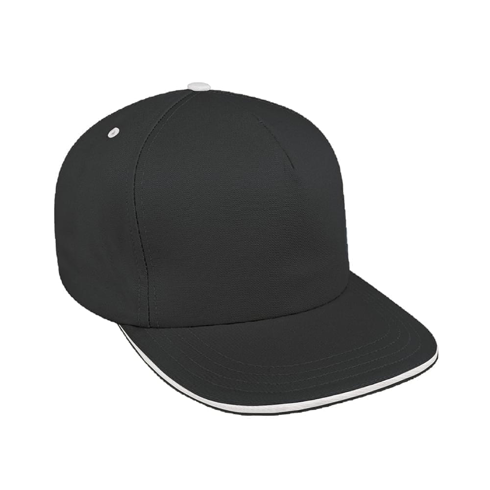 Sandwich Visor Twill Self Strap Trucker