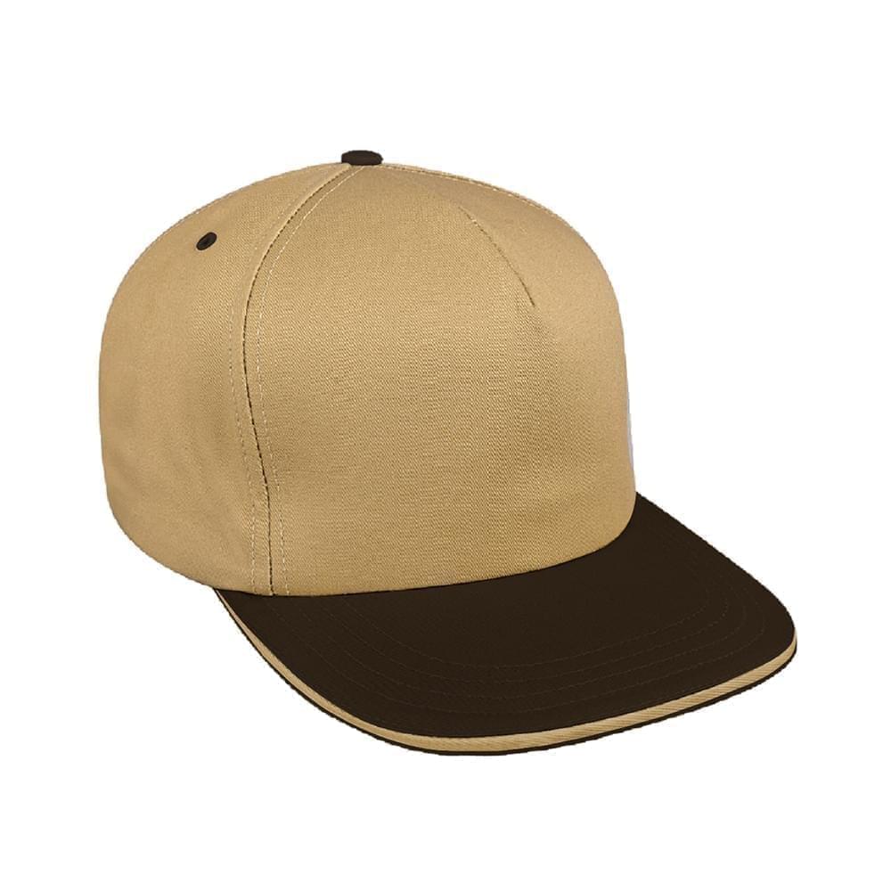 Two Tone Sandwich Pro Knit Leather Trucker