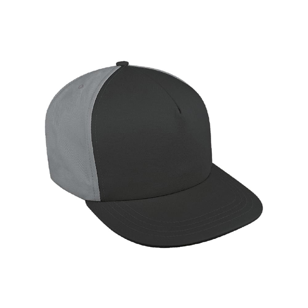 Contrast Back Brushed Velcro 5 Panel