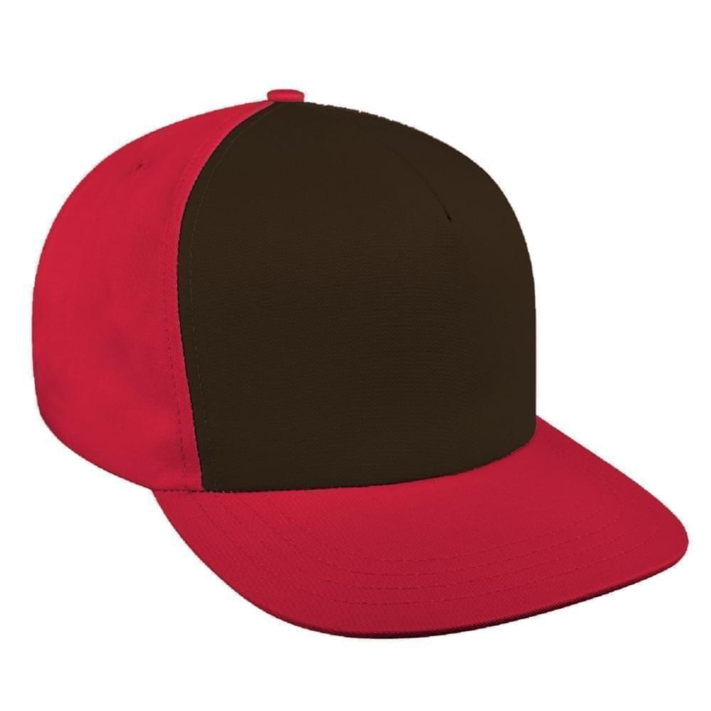 Contrast Front Canvas Velcro Trucker