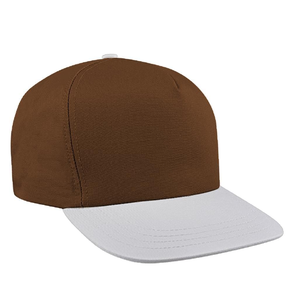 Two Tone Denim Leather Trucker