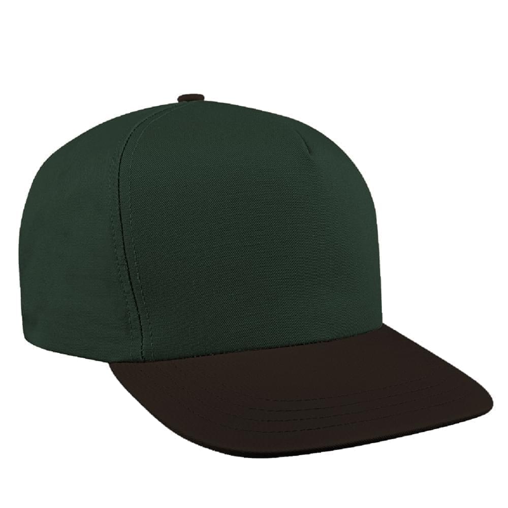 Two Tone Canvas Slide Buckle Trucker