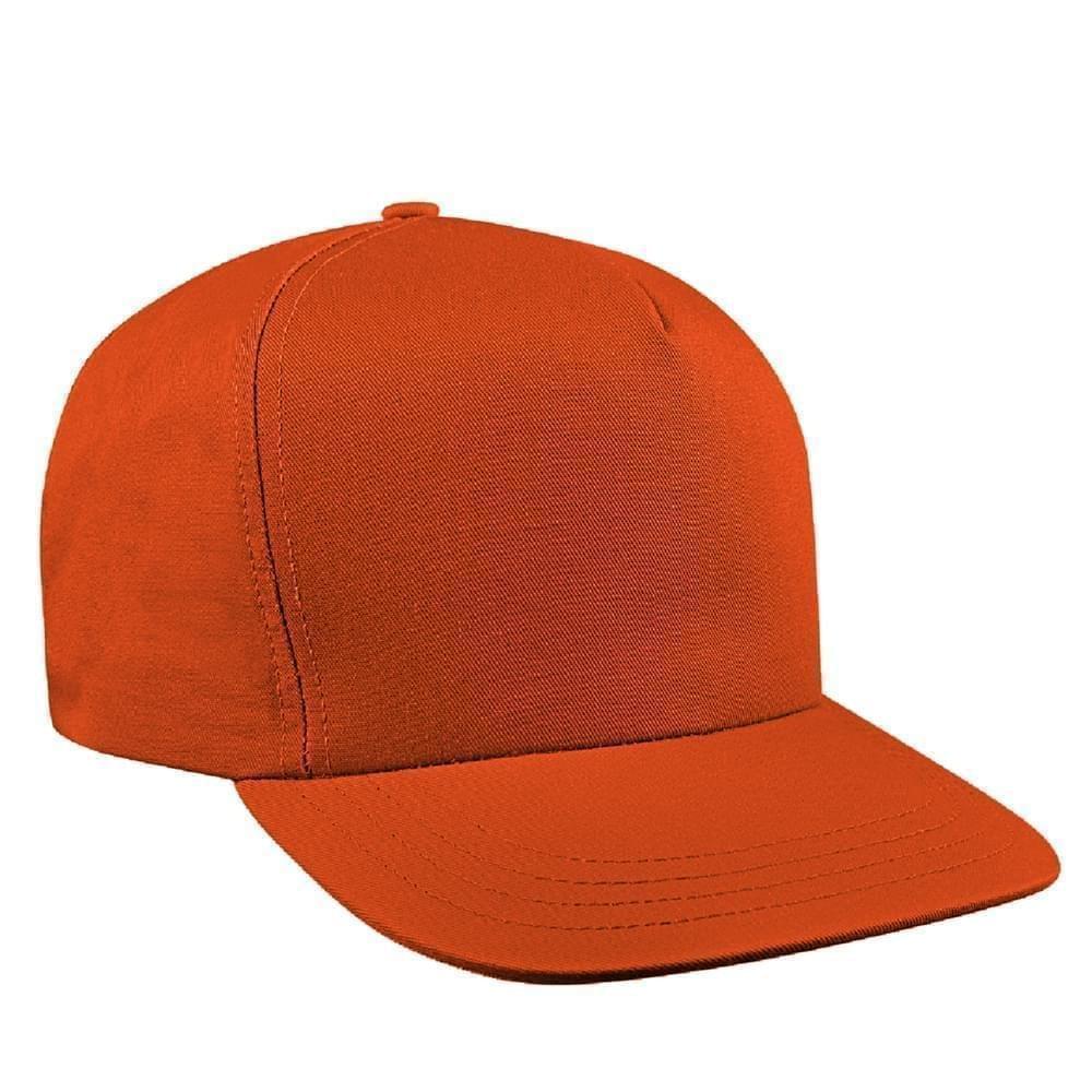 Solid Color Canvas Velcro Trucker