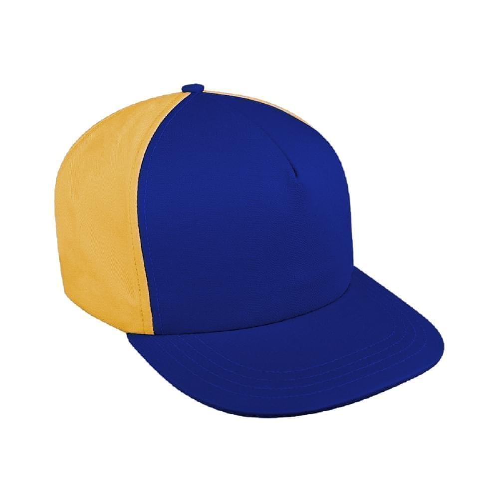 Contrast Back Wool Leather Trucker