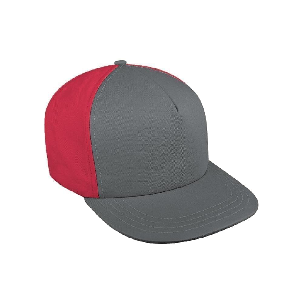 Contrast Back Ripstop Self Strap Trucker