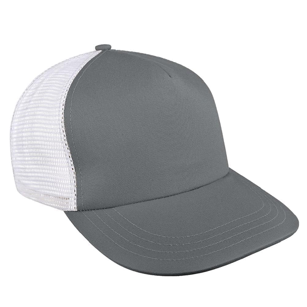 Contrast Mesh Back Meshback Slide Buckle Trucker
