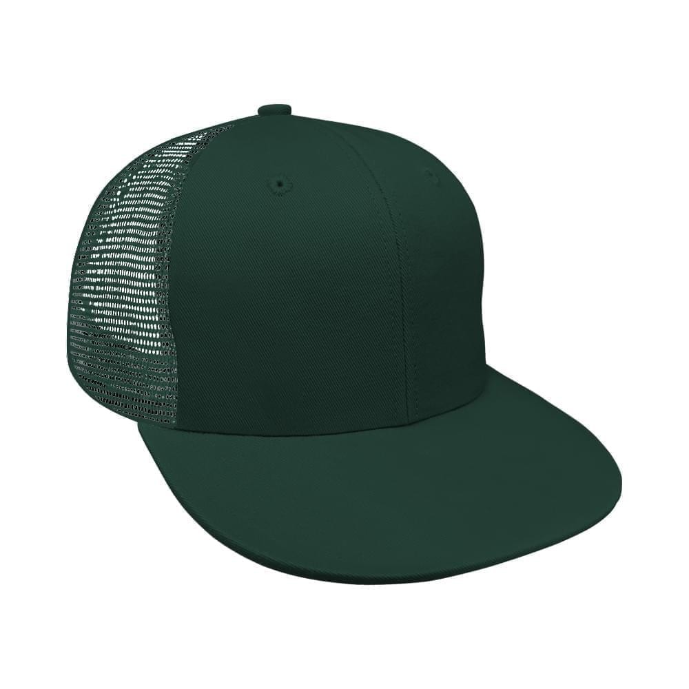 Solid Color Meshback Velcro Dad Cap