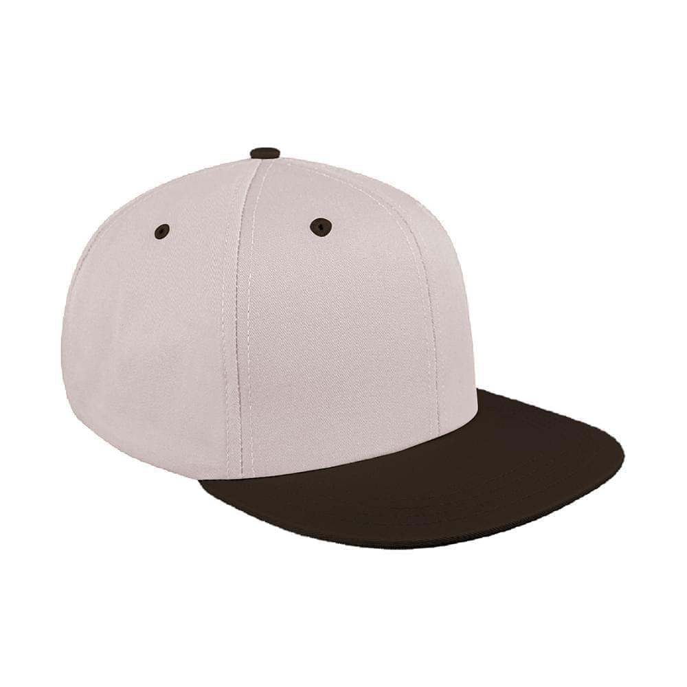 Two Tone Eyelets Pro Knit Velcro Flat Brim