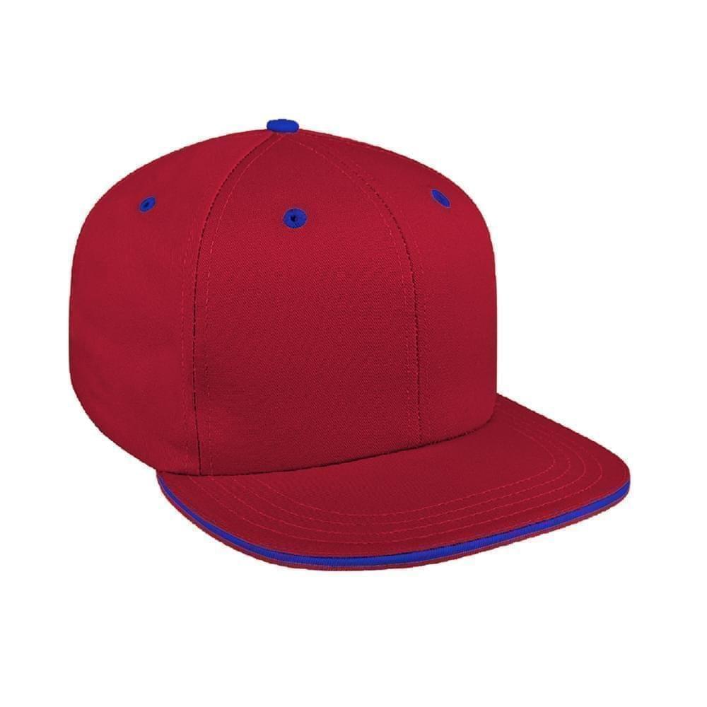 Sandwich Visor Canvas Snapback Flat Brim