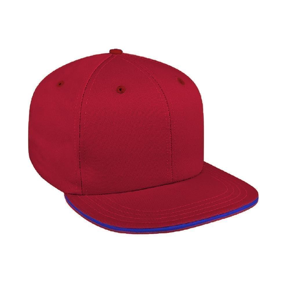 Sandwich Brim Canvas Slide Buckle Flat Brim