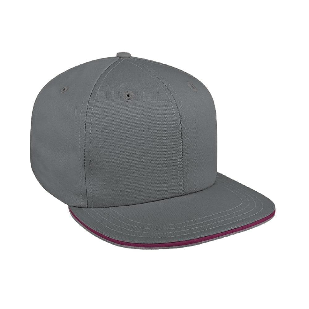 Sandwich Brim Pro Knit Leather Flat Brim