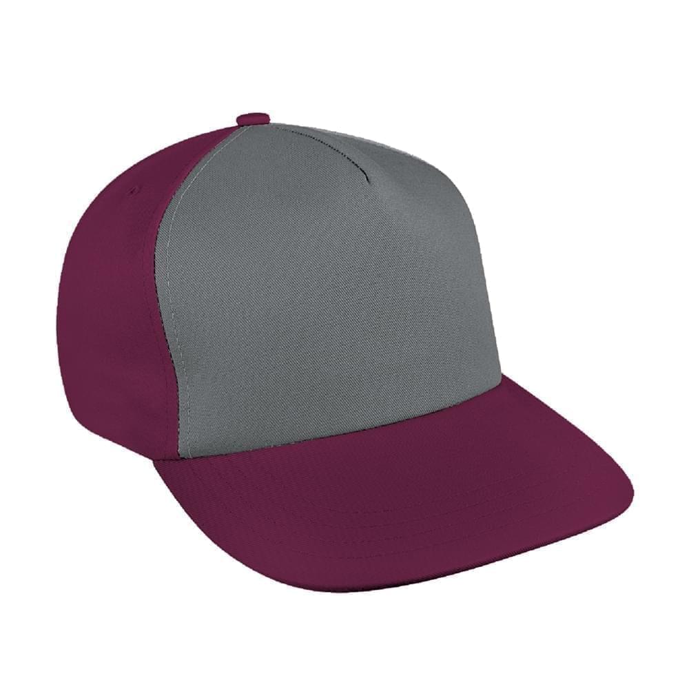 Contrast Front Pro Knit Velcro Flat Brim