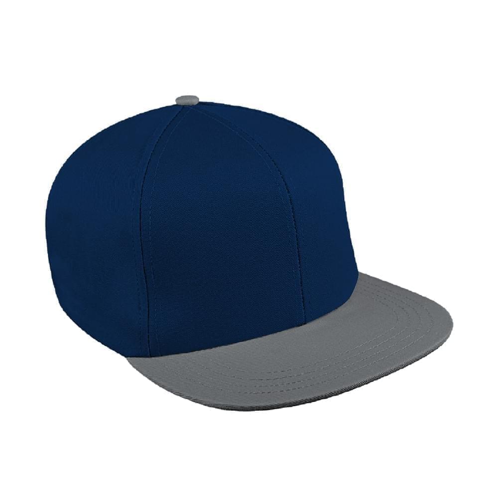 Two Tone Pro Knit Snapback Flat Brim