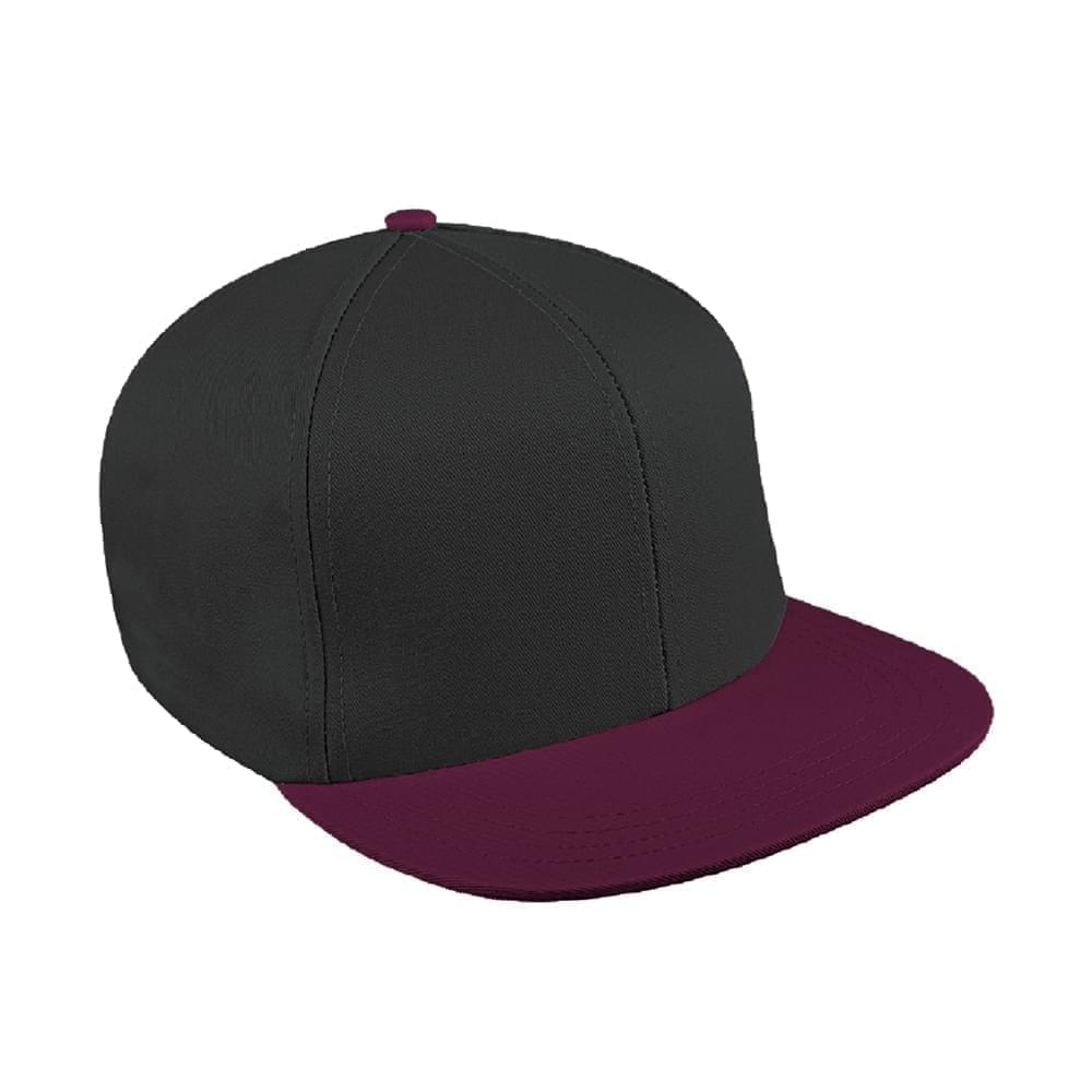 Two Tone Ripstop Self Strap Flat Brim