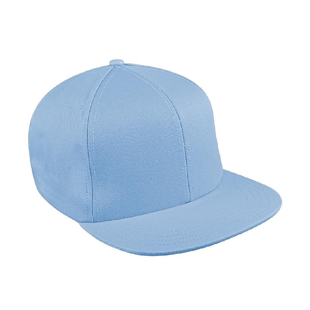 Solid Color Ripstop Slide Buckle Flat Brim