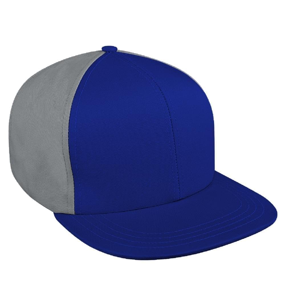 Contrast Back Pro Knit Leather Flat Brim