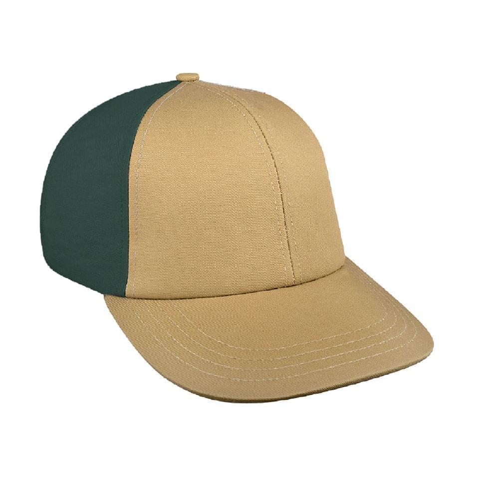 Contrast Back Twill Velcro Lowstyle