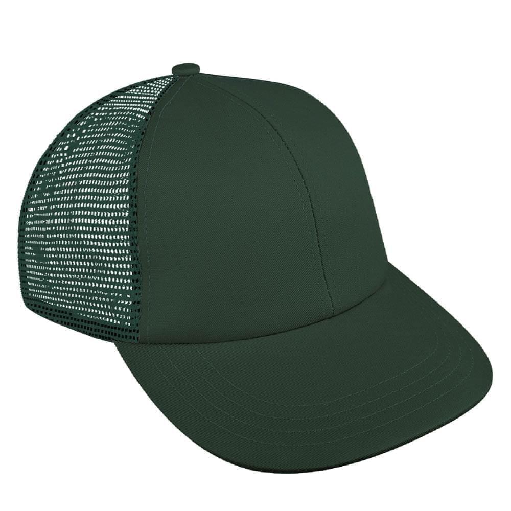 Solid Mesh Back Brushed Front Snapback Lowstyle