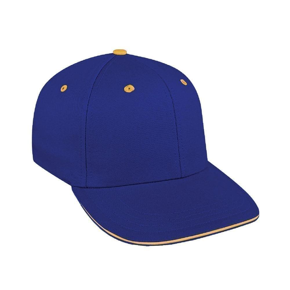 Sandwich Visor Brushed Leather Prostyle