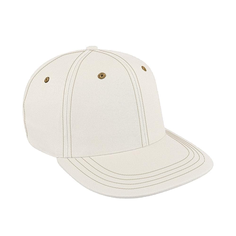 Contrast Stitching Denim Snapback Prostyle