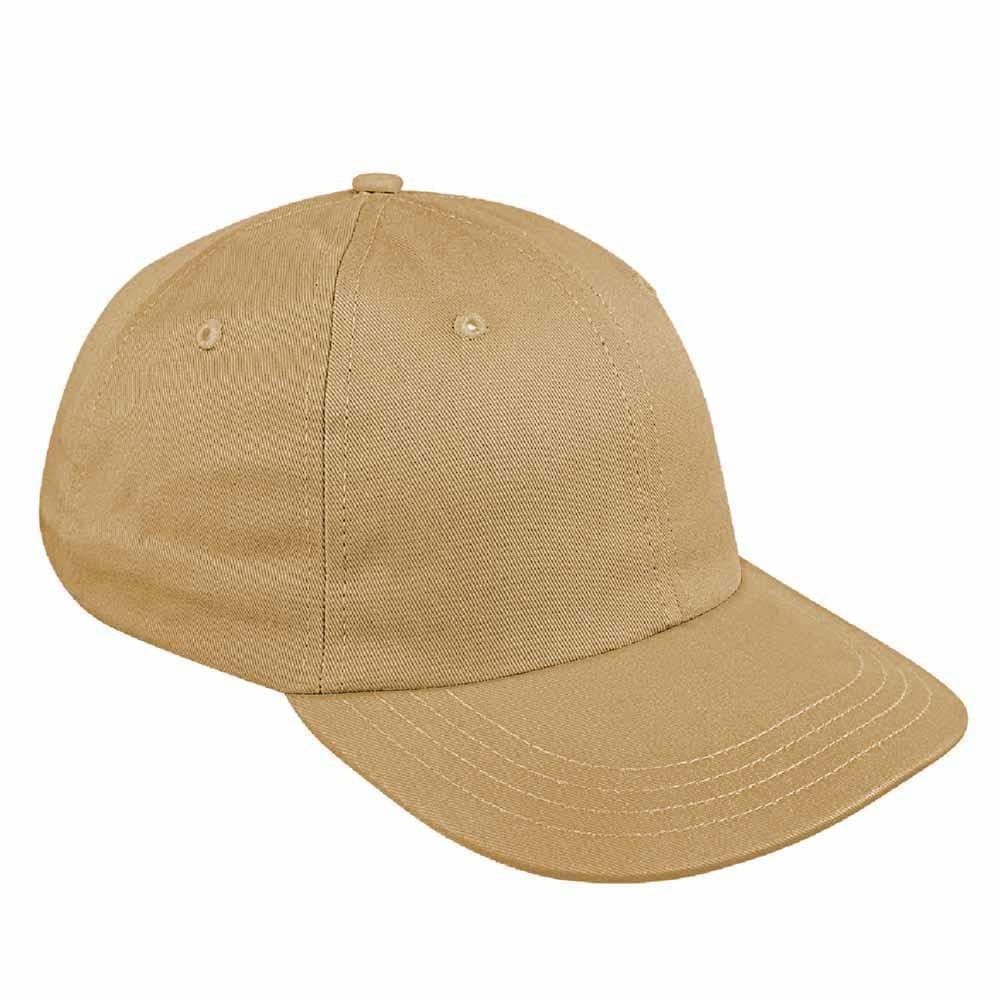 Solid Color Domestic Snapback Dad Cap