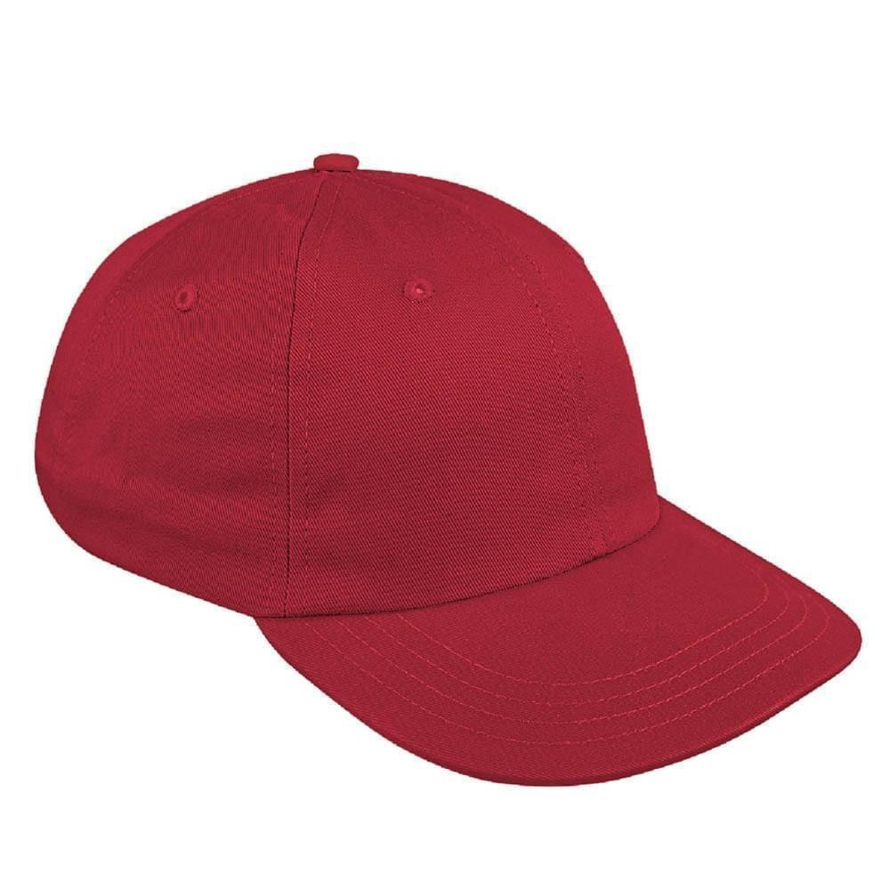 Solid Color Domestic Slide Buckle Dad Cap