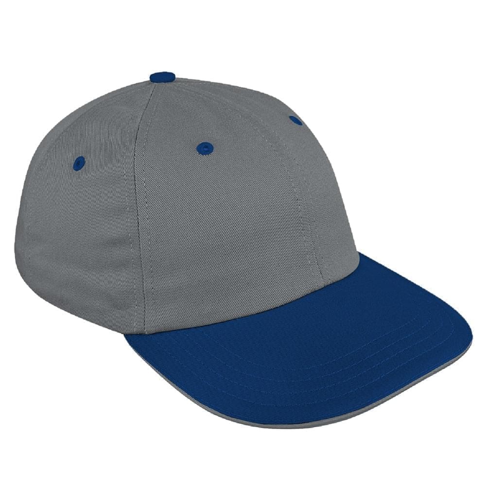 Two Tone Eyelets Domestic Velcro Dad Cap