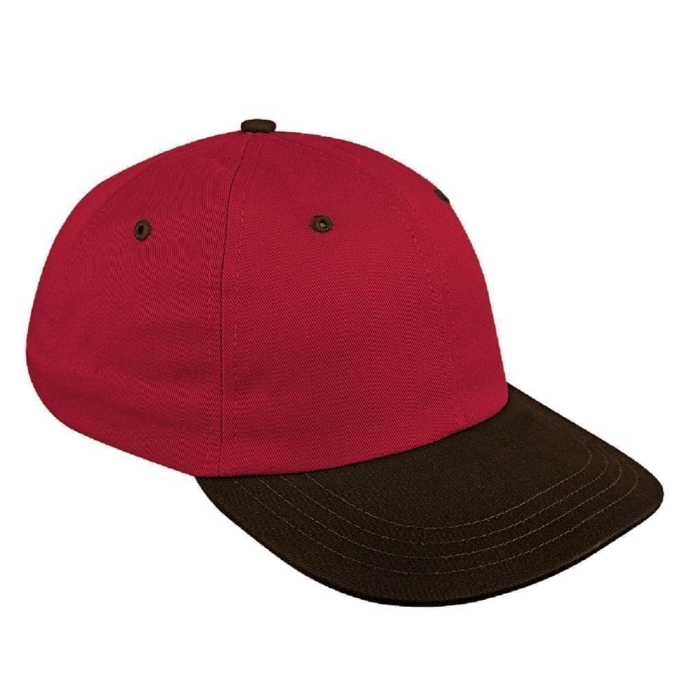 Two Tone Eyelets Organic Slide Buckle Dad Cap