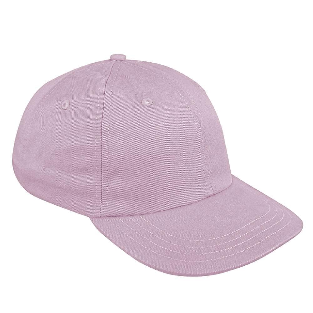 Solid Eyelets Twill Self Strap Dad Cap