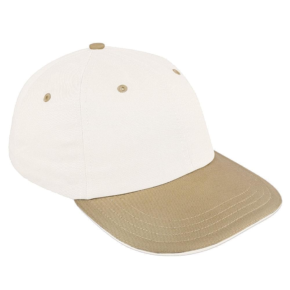 Two Tone Sandwich Organic Velcro Dad Cap