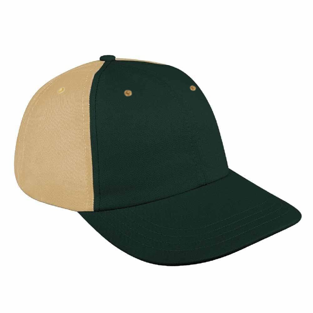 Contrast Back Brushed Snapback Dad Cap