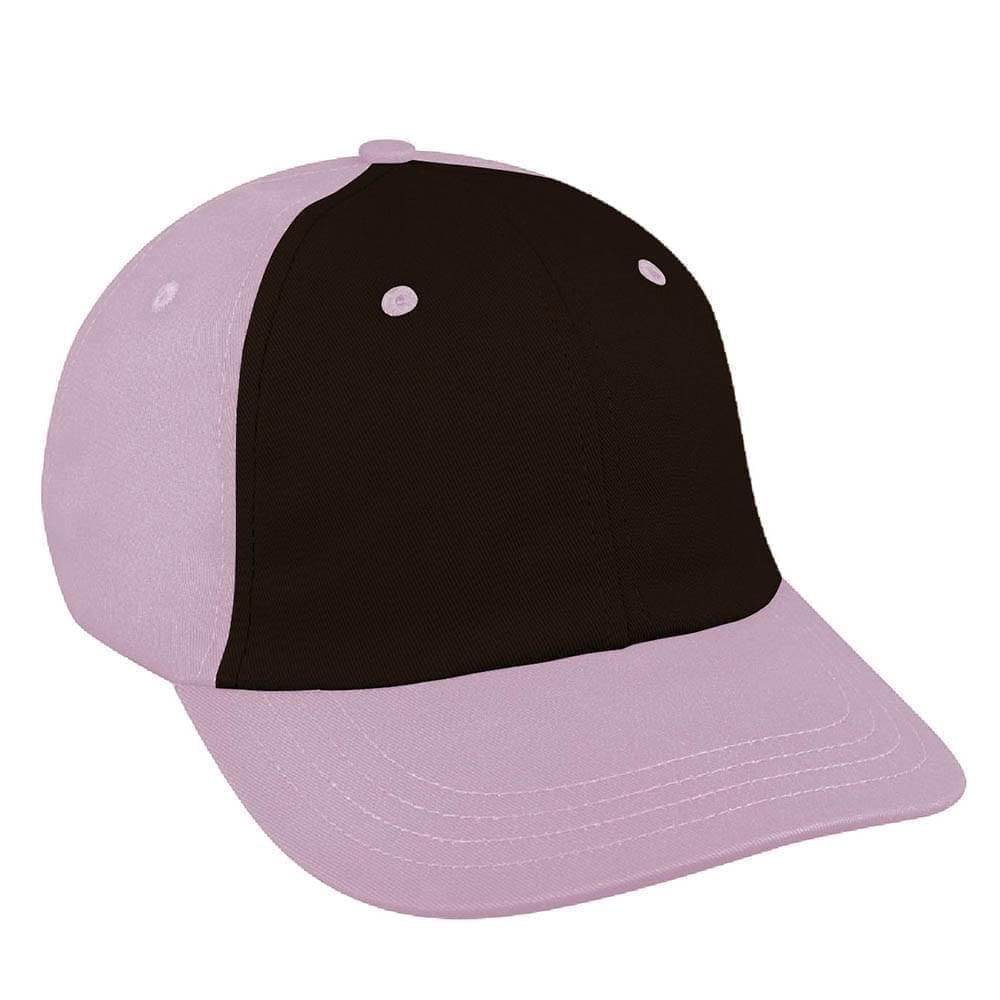 Contrast Front Twill Snapback Dad Cap