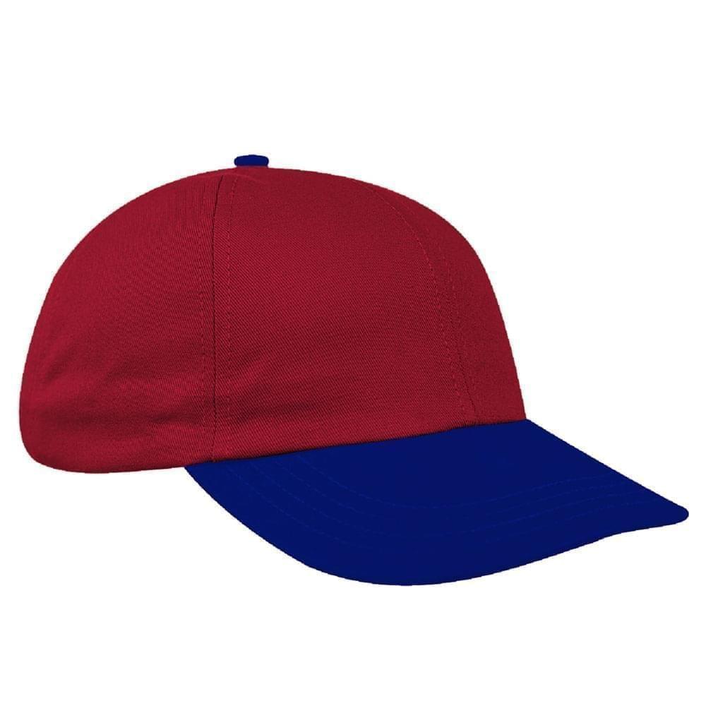 Two Tone Denim Velcro Dad Cap
