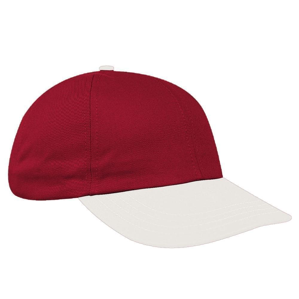 Two Tone Brushed Velcro Dad Cap